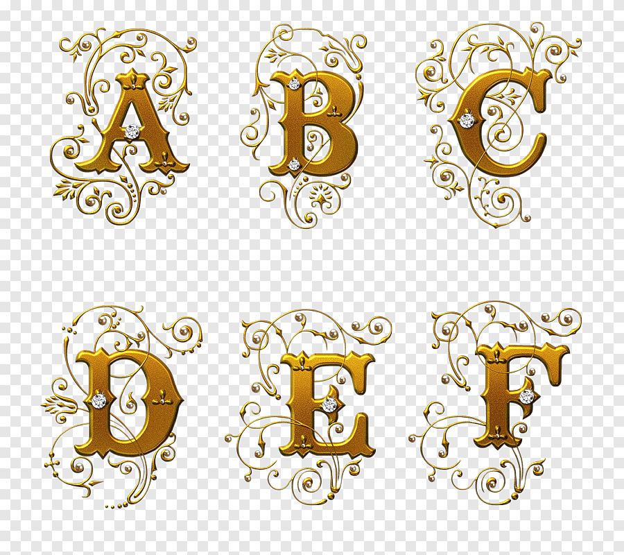 Espacios negativos en diseño letras