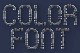 Espacios negativos en diseño letras